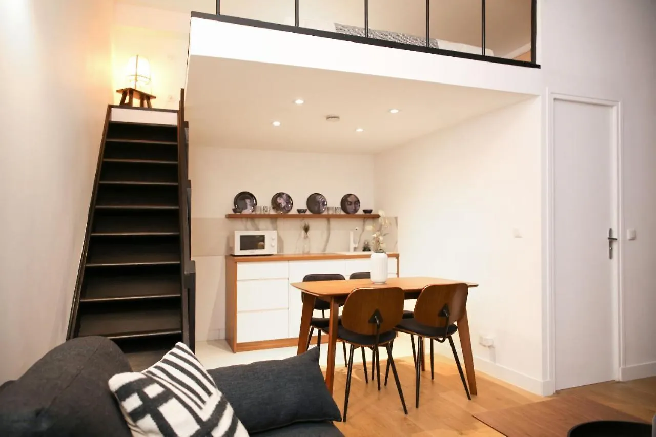 Bel Appartement Studio Moderne Mezzanine - 4P Paris